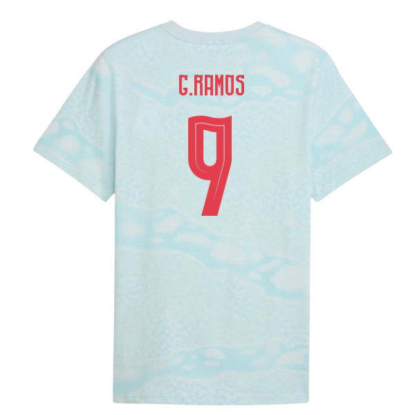 2026-2027 Portugal FtblCulture Tee AOP (Sea Glass) (G.Ramos 9)