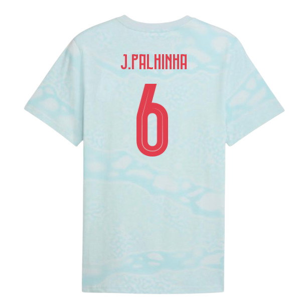 2026-2027 Portugal FtblCulture Tee AOP (Sea Glass) (J.Palhinha 6)