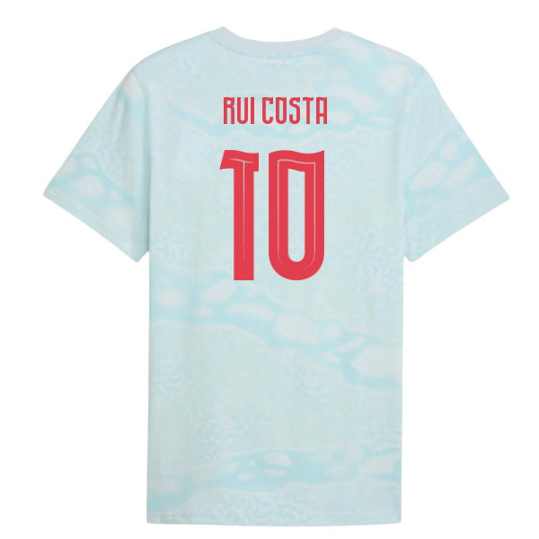 2026-2027 Portugal FtblCulture Tee AOP (Sea Glass) (Rui Costa 10)