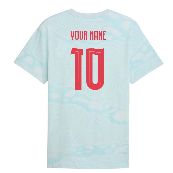 2026-2027 Portugal FtblCulture Tee AOP (Sea Glass) (Your Name)