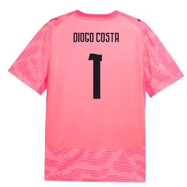 2026-2027 Portugal Home Goalkeeper Shirt (Pink) (Diogo Costa 1)