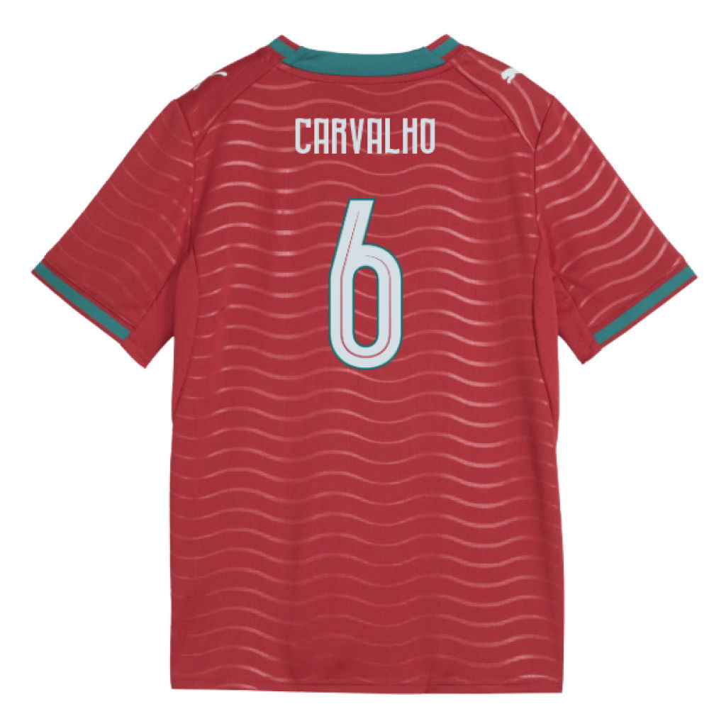 2026-2027 Portugal Home Shirt (Kids) (Carvalho 6)