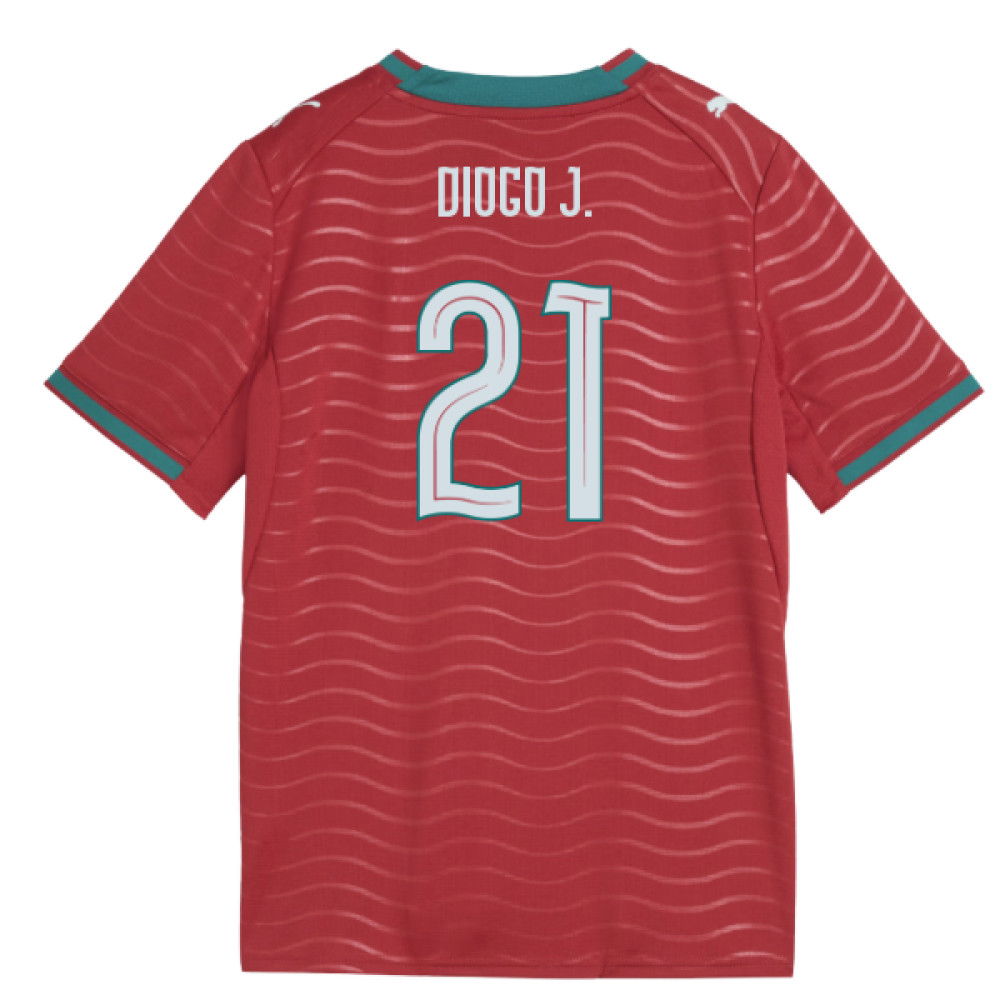 2026-2027 Portugal Home Shirt (Kids) (Diogo J. 21)