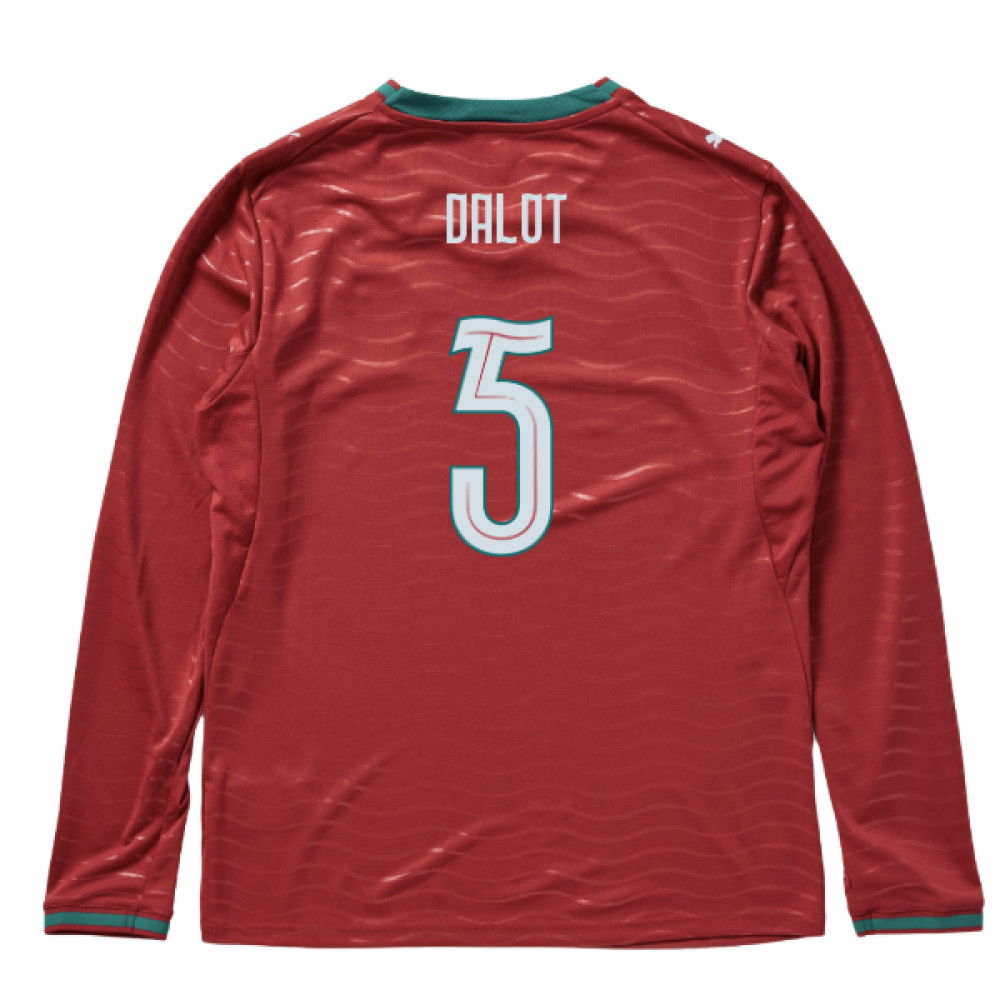 2026-2027 Portugal Long Sleeve Home Shirt (Dalot 5)