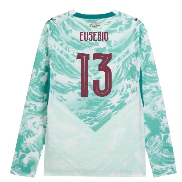 2026-2027 Portugal Long Sleeves Away Shirt (Eusebio 13)