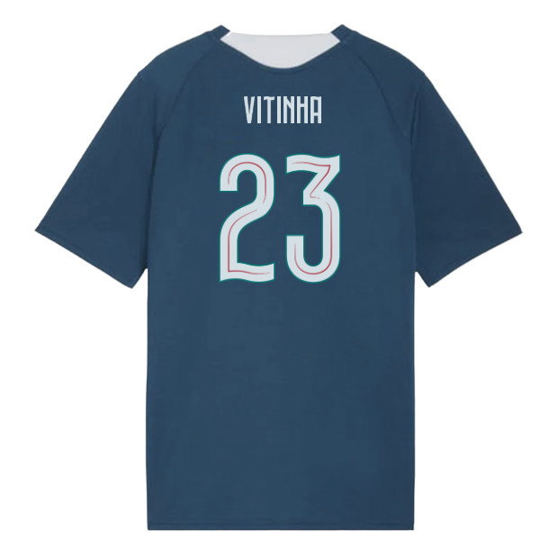 2026-2027 Portugal Training Jersey (Ocean Tropic) - Kids (Vitinha 23)