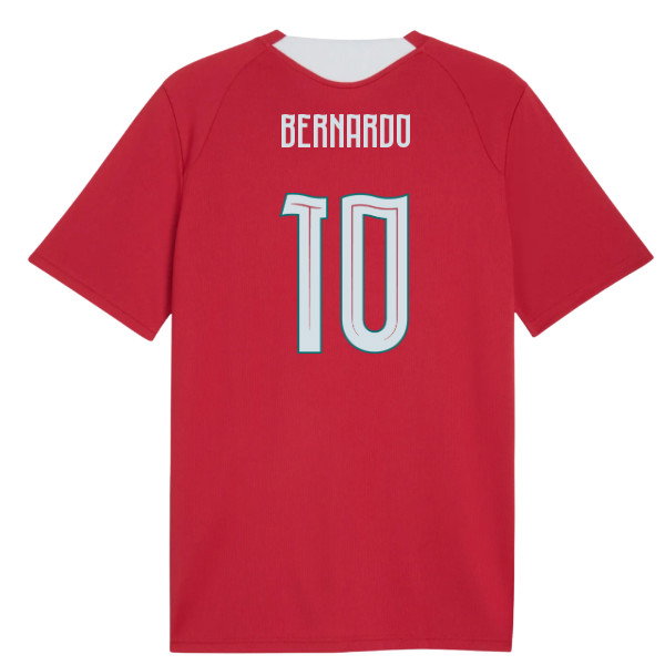 2026-2027 Portugal Training Jersey (Red) (Bernardo 10)