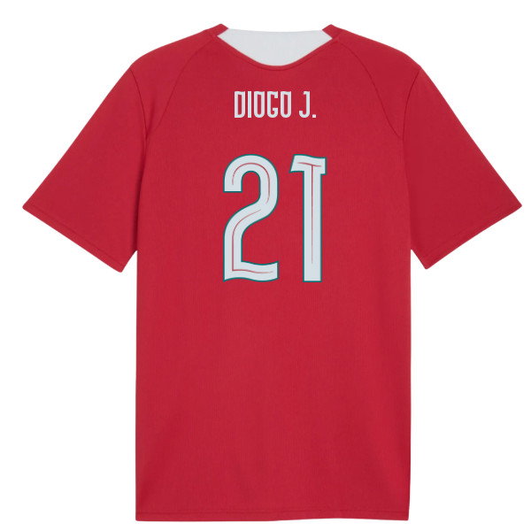 2026-2027 Portugal Training Jersey (Red) (Diogo J. 21)