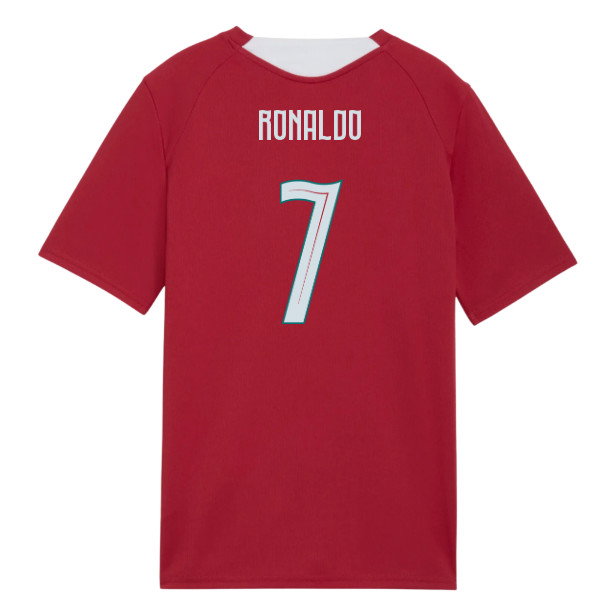 2026-2027 Portugal Training Jersey (Red) - Kids (Ronaldo 7)