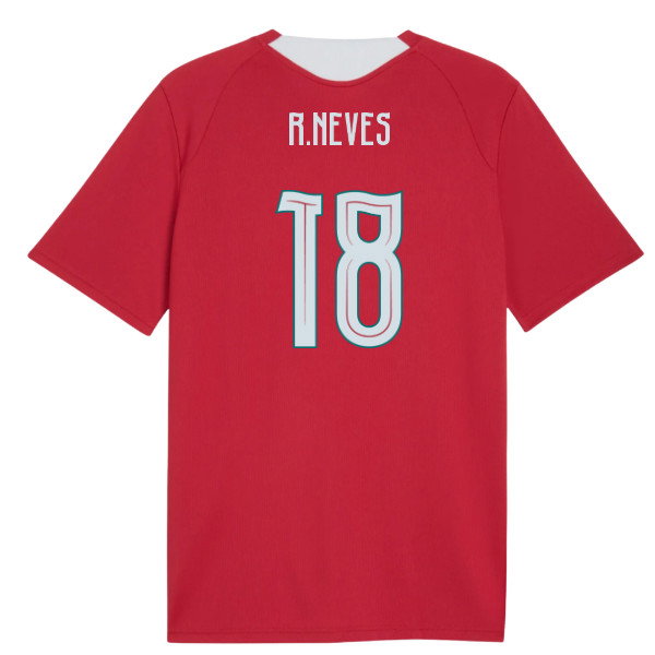 2026-2027 Portugal Training Jersey (Red) (R.Neves 18)
