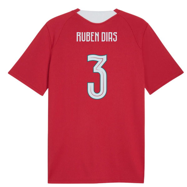 2026-2027 Portugal Training Jersey (Red) (Ruben Dias 3)