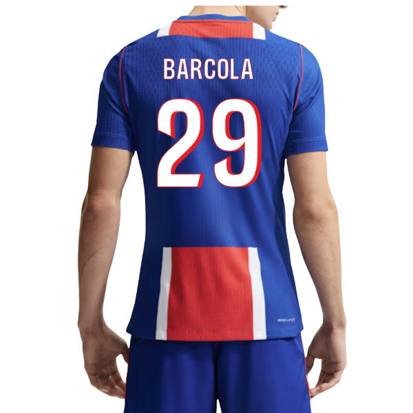 2026-2027 PSG Authentic Aero-Fit Match Home Shirt (Barcola 29)