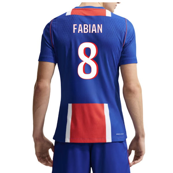 2026-2027 PSG Authentic Aero-Fit Match Home Shirt (Fabian 8)