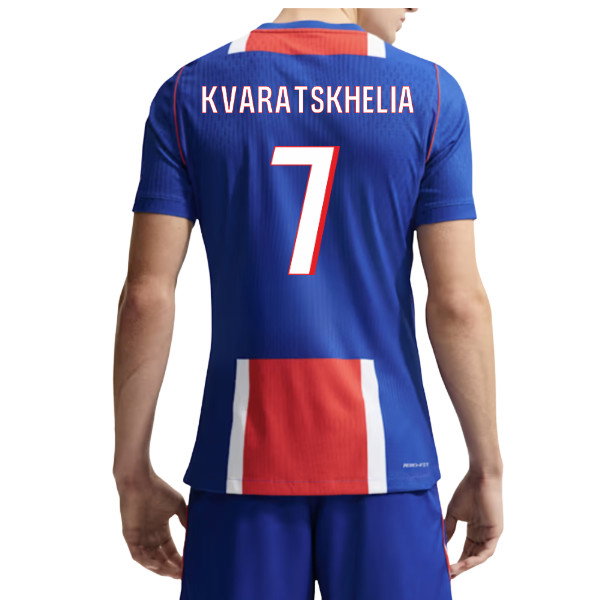 2026-2027 PSG Authentic Aero-Fit Match Home Shirt (Kvaratskhelia 7)