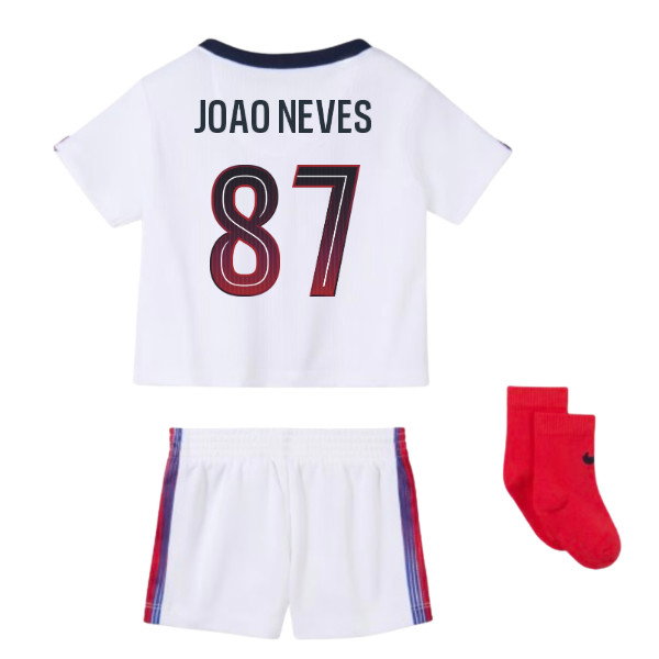2026-2027 PSG Away Baby Kit (Joao Neves 87)