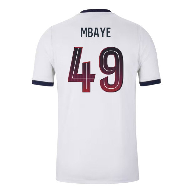 2026-2027 PSG Away Shirt (Kids) (Mbaye 49)