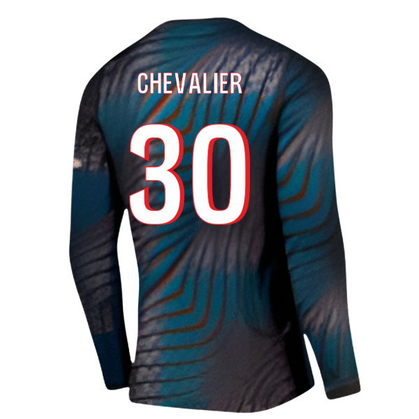 2026-2027 PSG Home Goalkeeper Shirt (Black) (Chevalier 30)