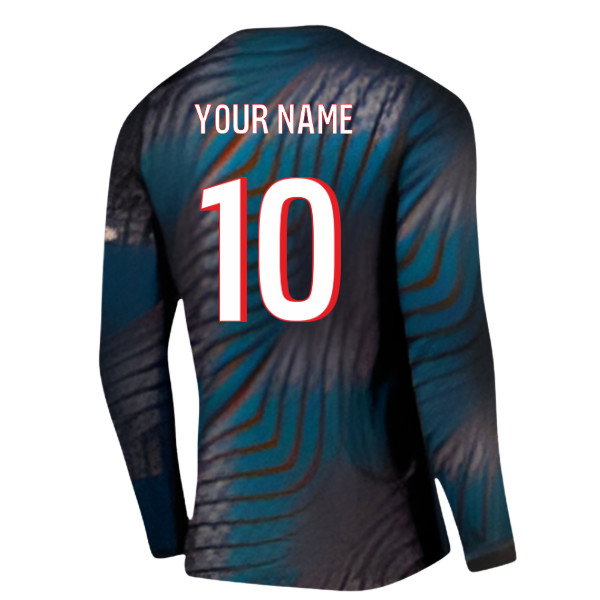 2026-2027 PSG Home Goalkeeper Shirt (Black) (Your Name)