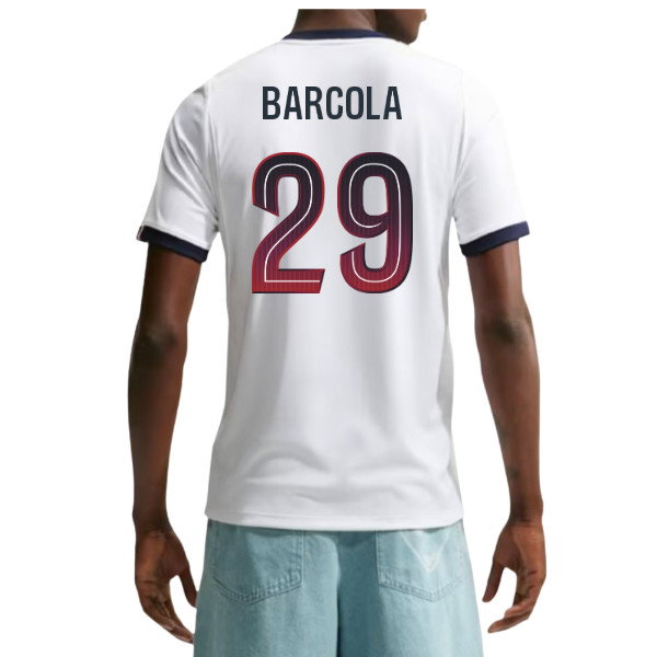 2026-2027 PSG Paris Saint Germain Away Shirt (Barcola 29)