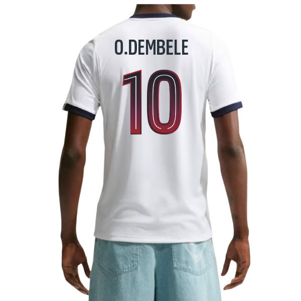 2026-2027 PSG Paris Saint Germain Away Shirt (O.Dembele 10)