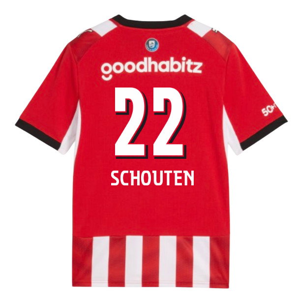 2026-2027 PSV Eindhoven Home Shirt (Kids) (Schouten 22)