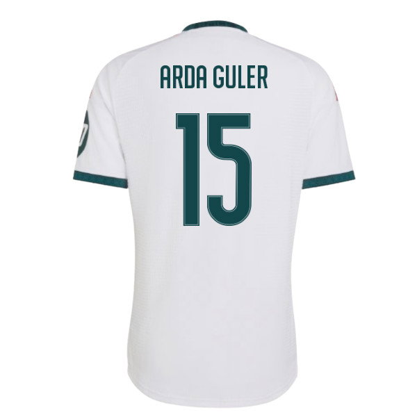 2026-2027 Real Madrid Authentic Home Shirt (Arda Guler 15)