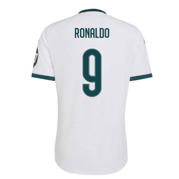 2026-2027 Real Madrid Authentic Home Shirt (Ronaldo 9)