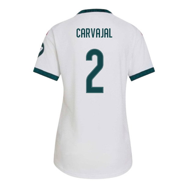 2026-2027 Real Madrid Authentic Home Shirt (Womens) (Carvajal 2)