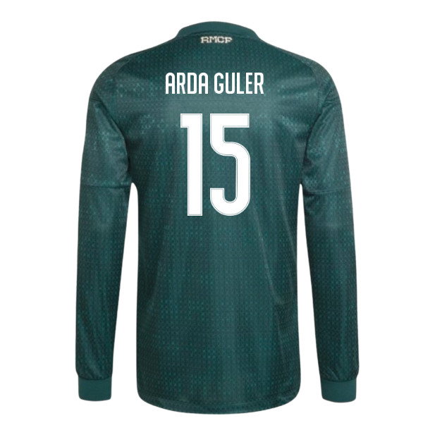 2026-2027 Real Madrid Authentic Long Sleeve Away Shirt (Arda Guler 15)