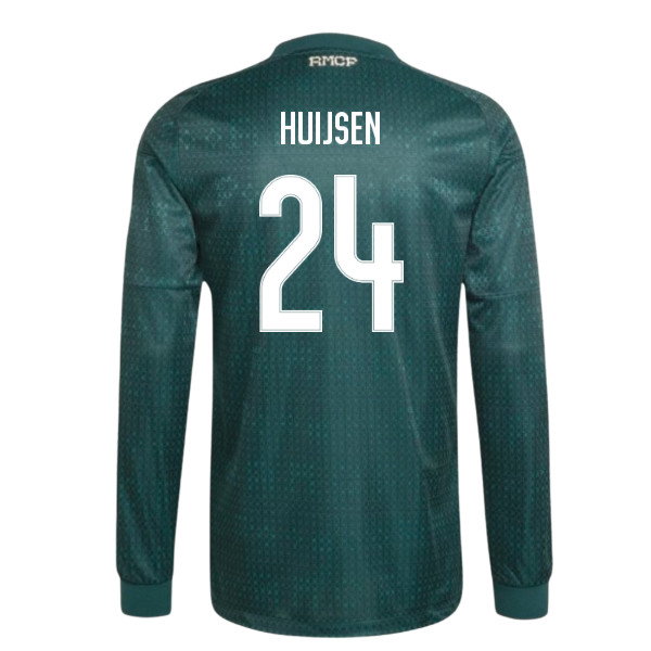 2026-2027 Real Madrid Authentic Long Sleeve Away Shirt (Huijsen 24)