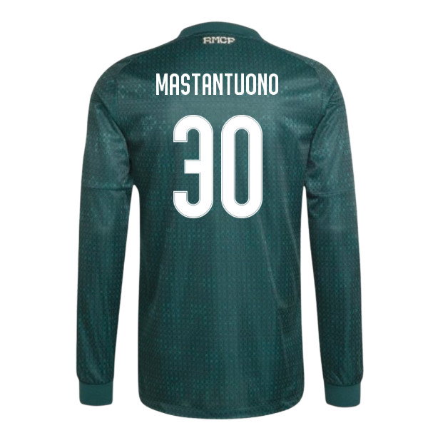2026-2027 Real Madrid Authentic Long Sleeve Away Shirt (Mastantuono 30)