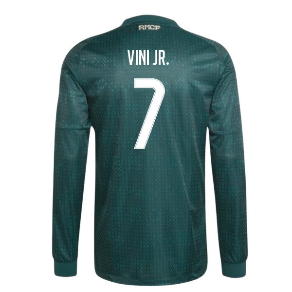 2026-2027 Real Madrid Authentic Long Sleeve Away Shirt (Vini Jr. 7)