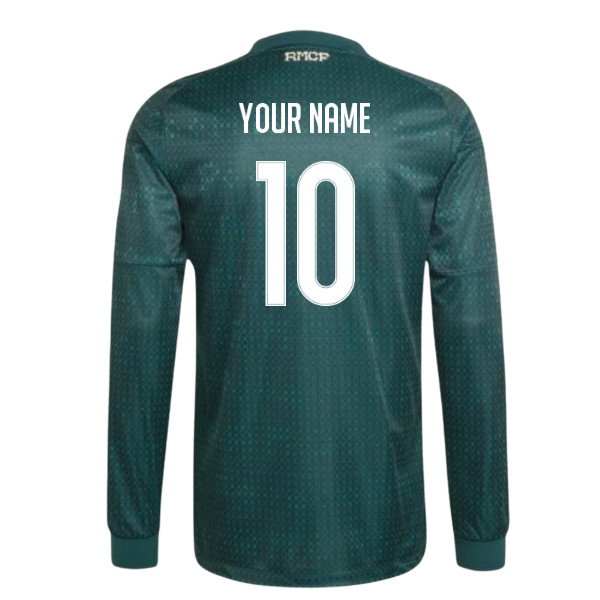 2026-2027 Real Madrid Authentic Long Sleeve Away Shirt (Your Name)