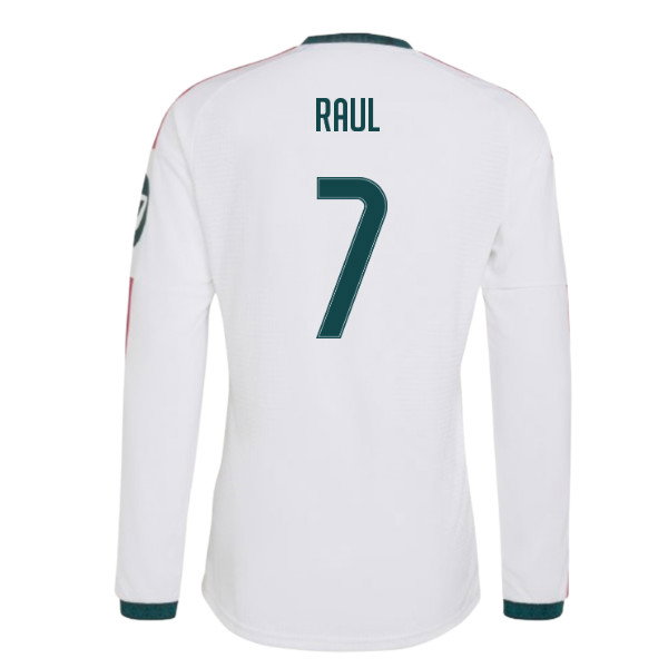 2026-2027 Real Madrid Authentic Long Sleeve Home Shirt (Raul 7)