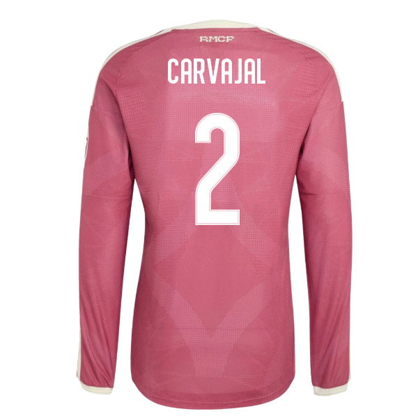 2026-2027 Real Madrid Authentic Long Sleeve Third Shirt (Carvajal 2)
