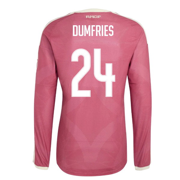 2026-2027 Real Madrid Authentic Long Sleeve Third Shirt (Dumfries 24)