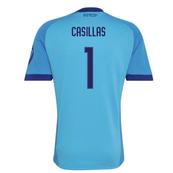 2026-2027 Real Madrid Away Goalkeeper Shirt (App Sky Rush) (Casillas 1)