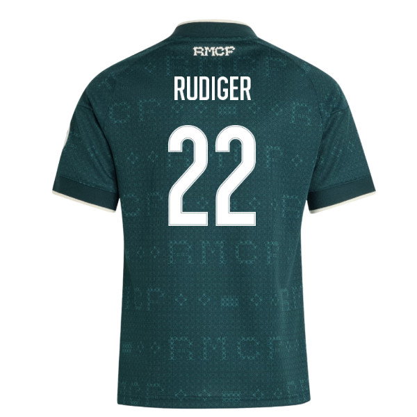2026-2027 Real Madrid Away Shirt (Kids) (Rudiger 22)