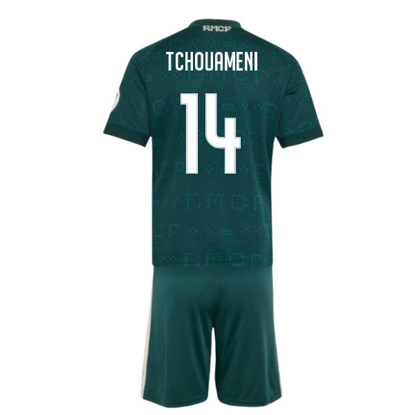 2026-2027 Real Madrid Away Youth Kit (Tchouameni 14)