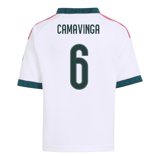 2026-2027 Real Madrid Home Mini Kit (Camavinga 6)