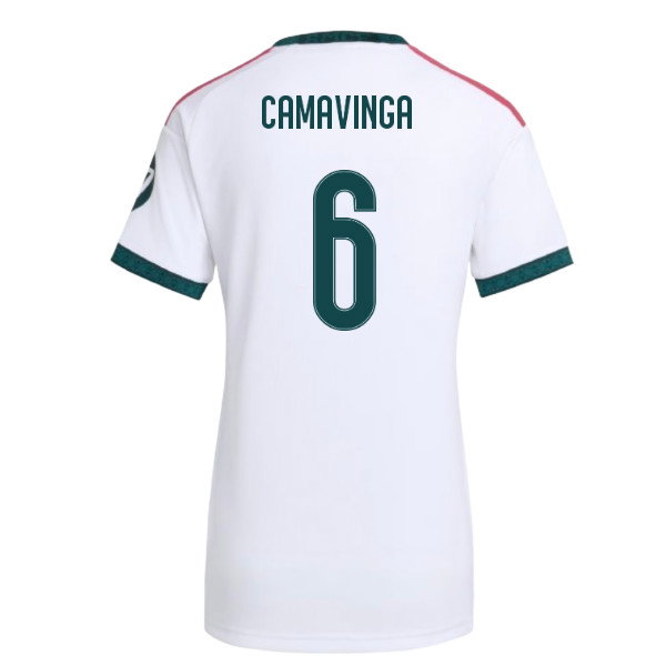 2026-2027 Real Madrid Home Shirt (Womens) (Camavinga 6)