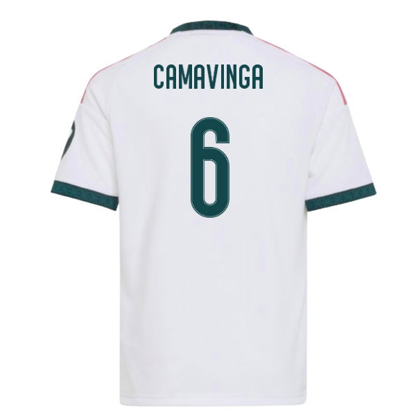 2026-2027 Real Madrid Home Youth Kit (Camavinga 6)