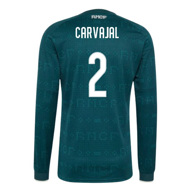 2026-2027 Real Madrid Long Sleeve Away Shirt (Carvajal 2)