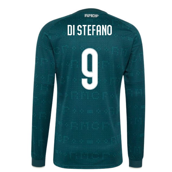 2026-2027 Real Madrid Long Sleeve Away Shirt (Di Stefano 9)