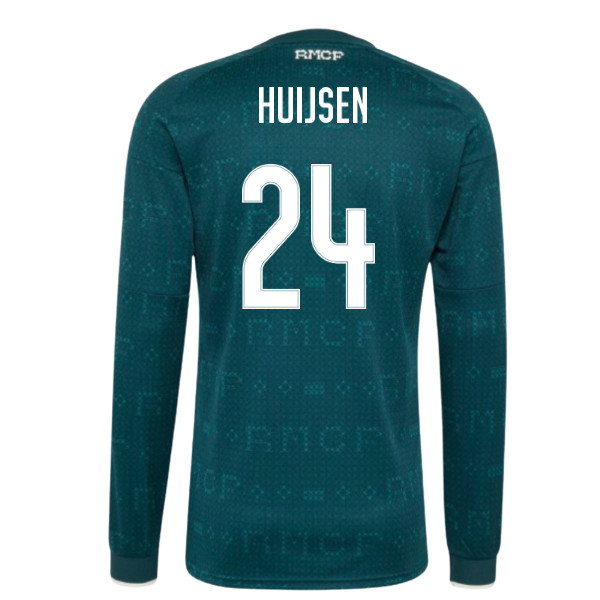 2026-2027 Real Madrid Long Sleeve Away Shirt (Huijsen 24)