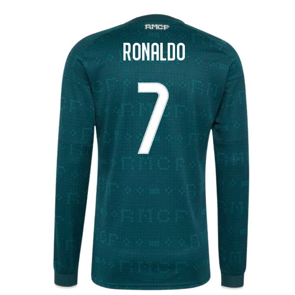 2026-2027 Real Madrid Long Sleeve Away Shirt (Ronaldo 7)