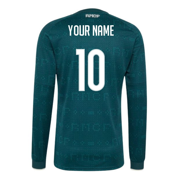2026-2027 Real Madrid Long Sleeve Away Shirt (Your Name)
