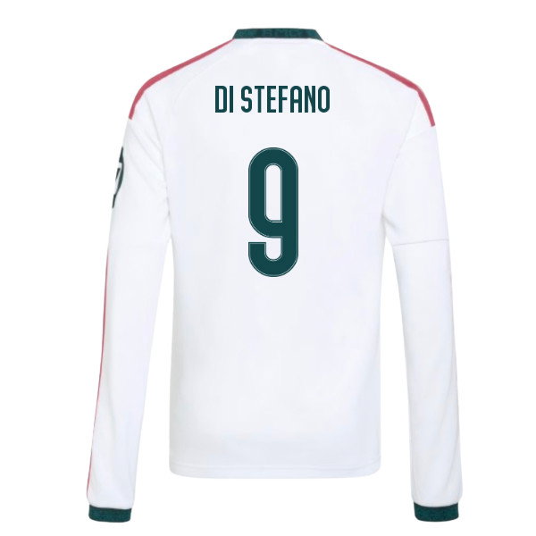 2026-2027 Real Madrid Long Sleeve Home Shirt (Kids) (Di Stefano 9)