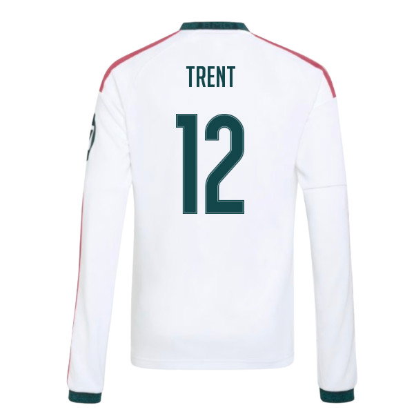 2026-2027 Real Madrid Long Sleeve Home Shirt (Kids) (Trent 12)