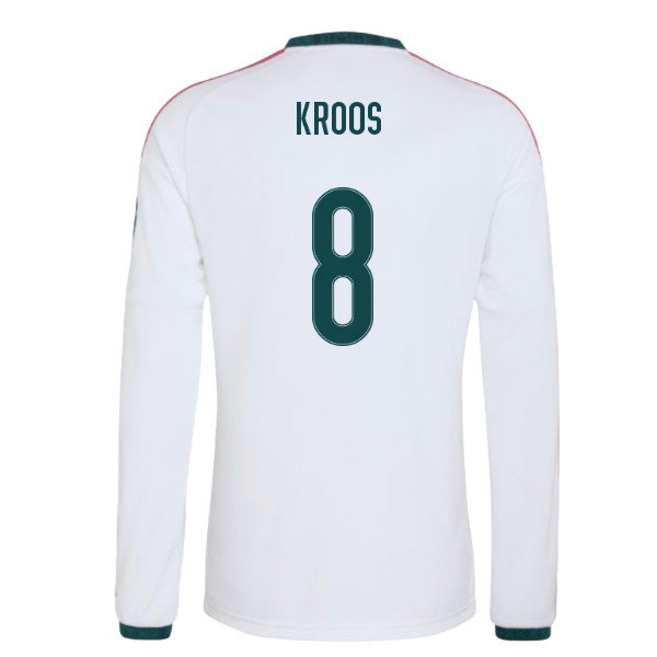 2026-2027 Real Madrid Long Sleeve Home Shirt (Kroos 8)